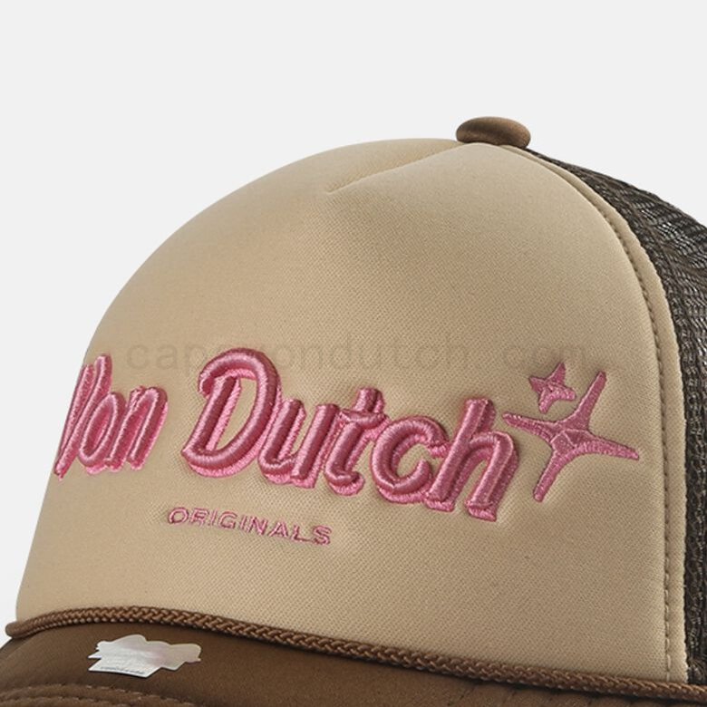 Ausgang Von Dutch Originals -Trucker Lund Cap, beige/brown F0817888-01147 besten